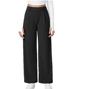 HALARA Flex High-waisted Pocket Straight Leg Work Pant - Size Large Petite, EUC